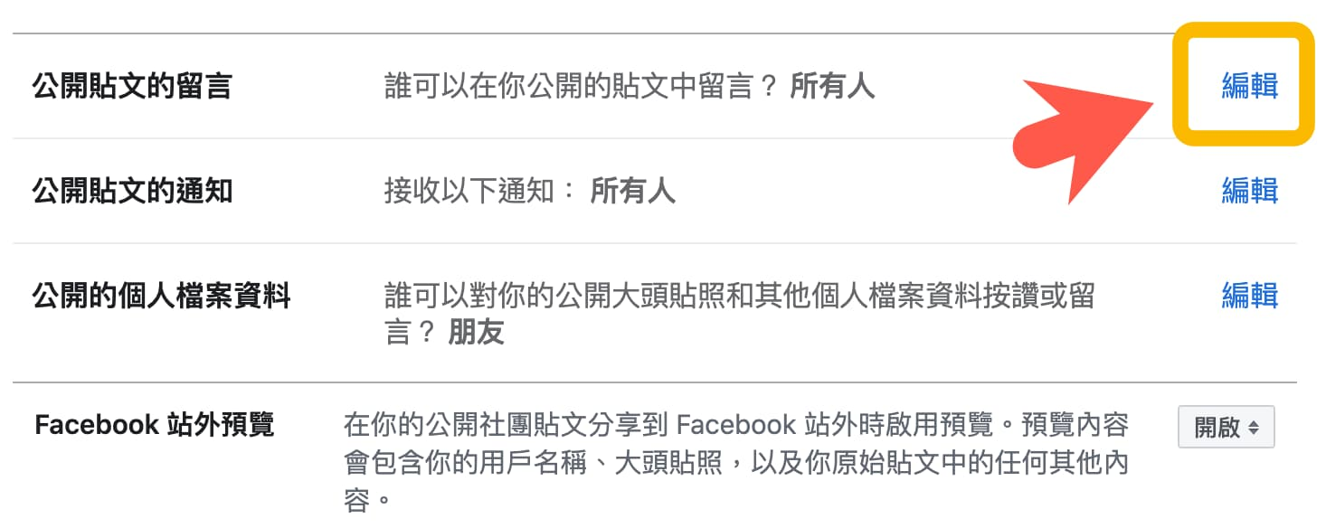 如何限制/关闭Facebook留言功能?