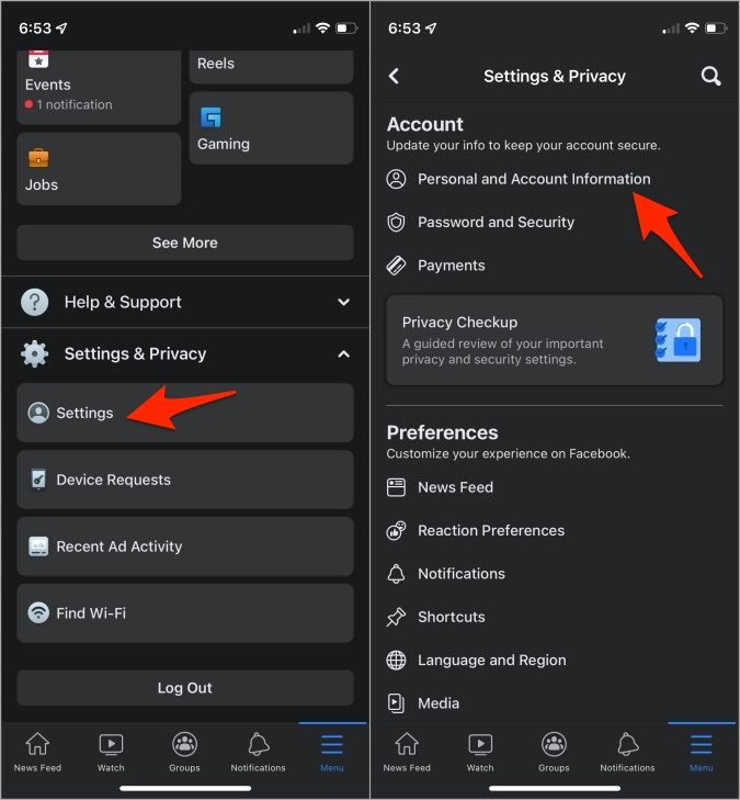 如何在Web、Android和iOS上更改Facebook个人资料名称