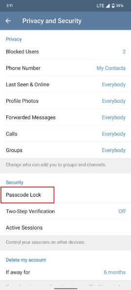 如何防止人们在 Telegram 上保存或截取您的文本?