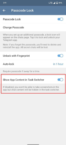 如何防止人们在 Telegram 上保存或截取您的文本?