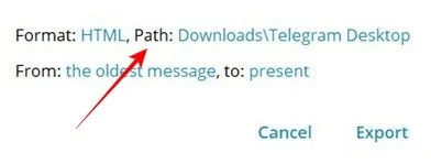 如何导出Telegram聊天记录?