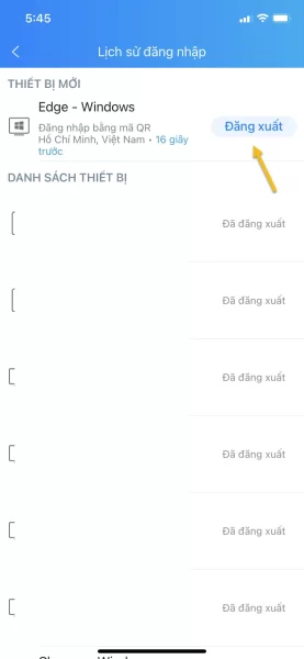 如何通过手机在不同设备上注销Zalo?