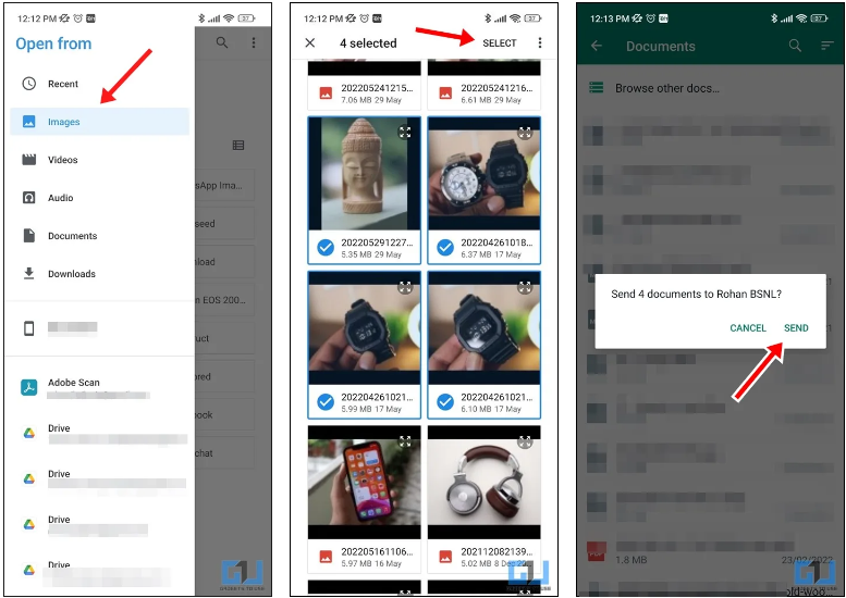 如何在 WhatsApp 上发送照片不被压缩?