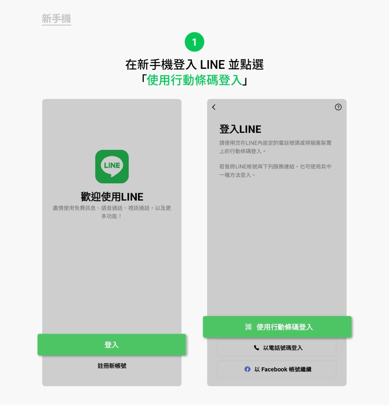 如何将LINE账号转移到新手机?