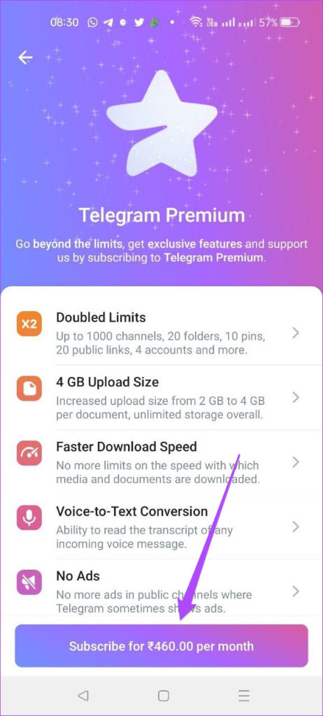 如何购买Telegram会员?